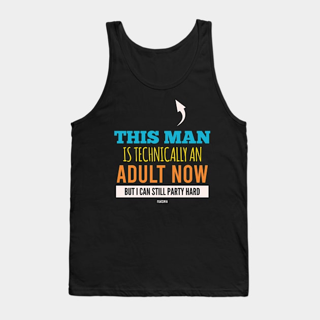 technically adult age Tank Top by fansinn